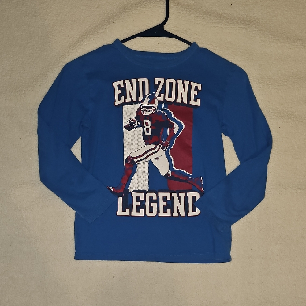 The Children's Place Blue 'End Zone Legend' Long Sleeve Tee